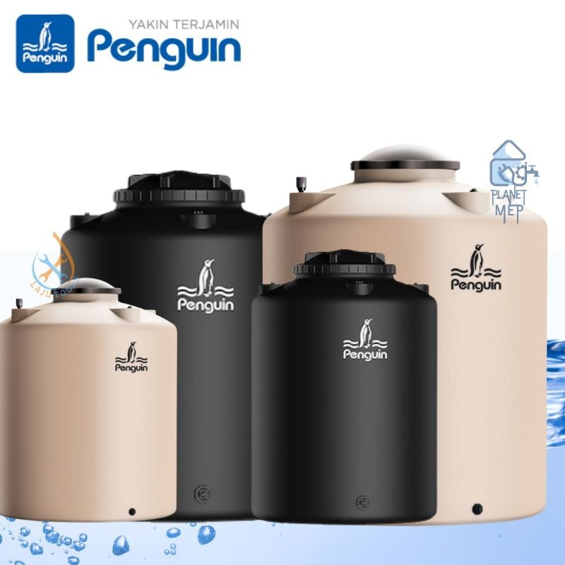 Originial Penguin Tangki Air Tandon Air Toren Air 300L - 2250L Asli