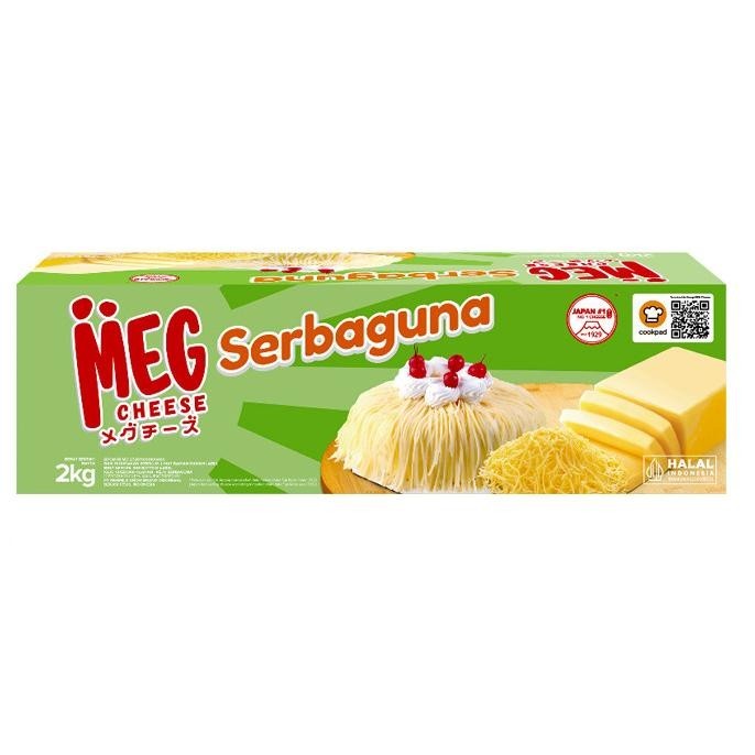 

Meg Keju Cheddar Serbaguna Hijau 2 kg