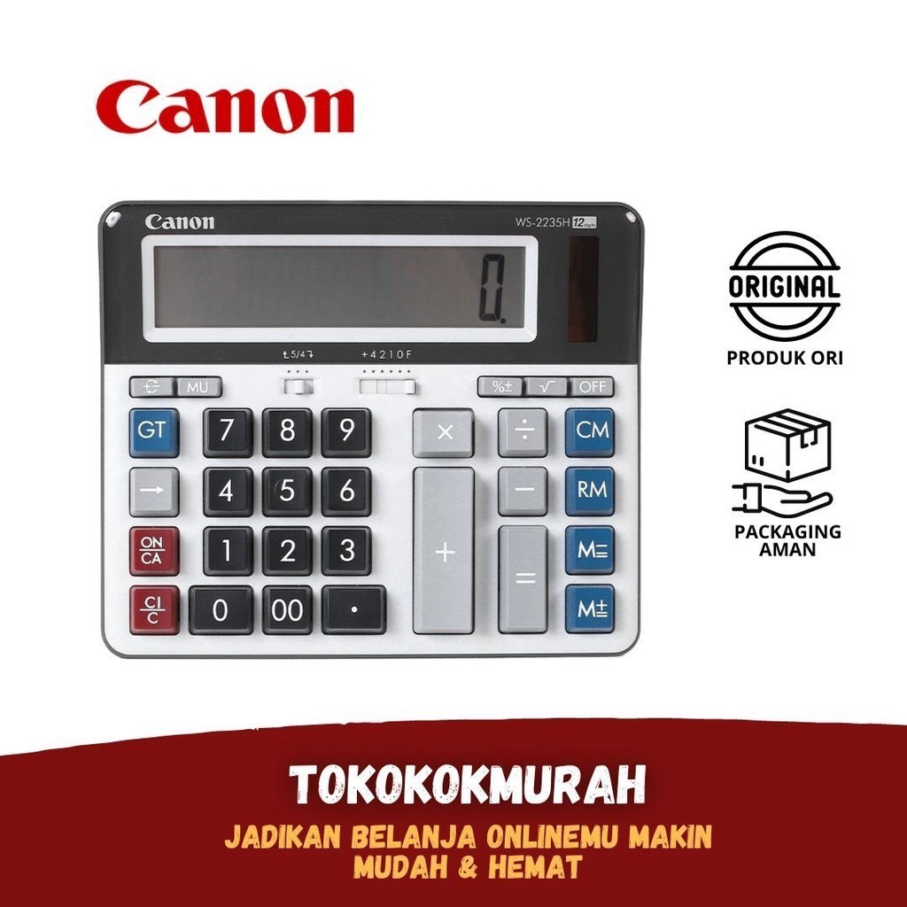 

CANON CALCULATOR WS 2235 H