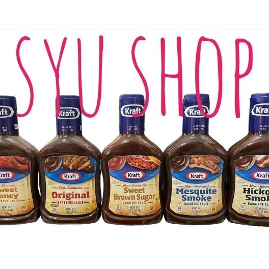 

Kraft Bbq Sauce Hiory Mesquite Spicy Honey Brown Suga