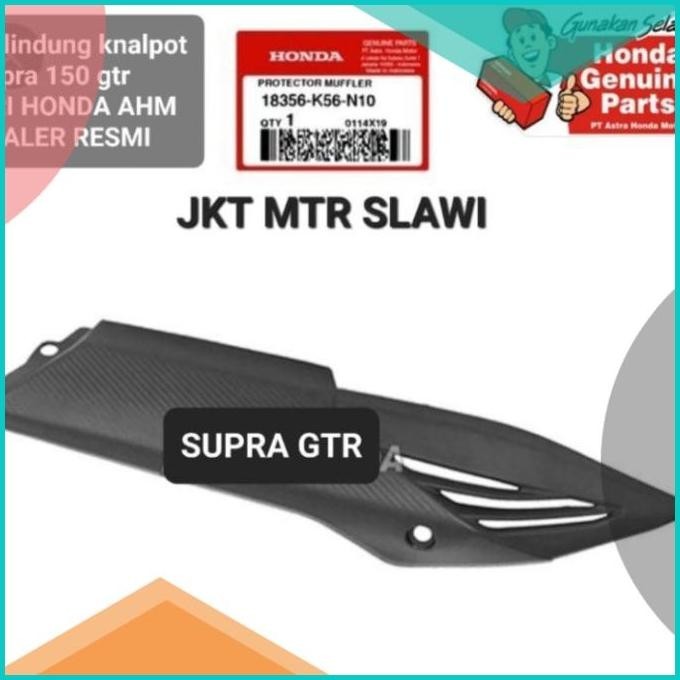 pelindung knalpot atau tutup knalpot supra gtr 150 ori honda 8JVLZ4 on