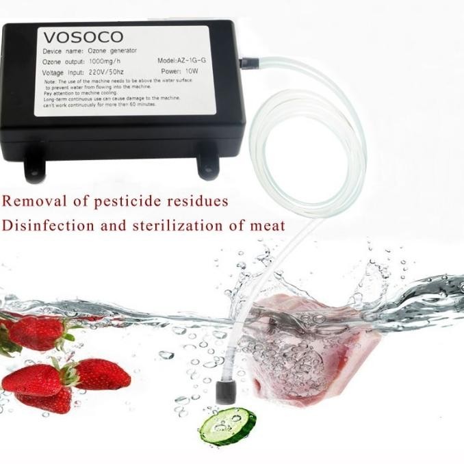 Water Ozonizer Ozone Generator Sterilizer Air Aquarium Bak Kamar Mandi