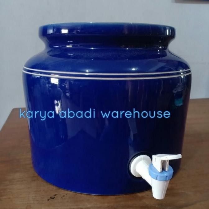 Guci Air / Guci Keramik / Guci Galon Trisensa (Gojek/Grab)