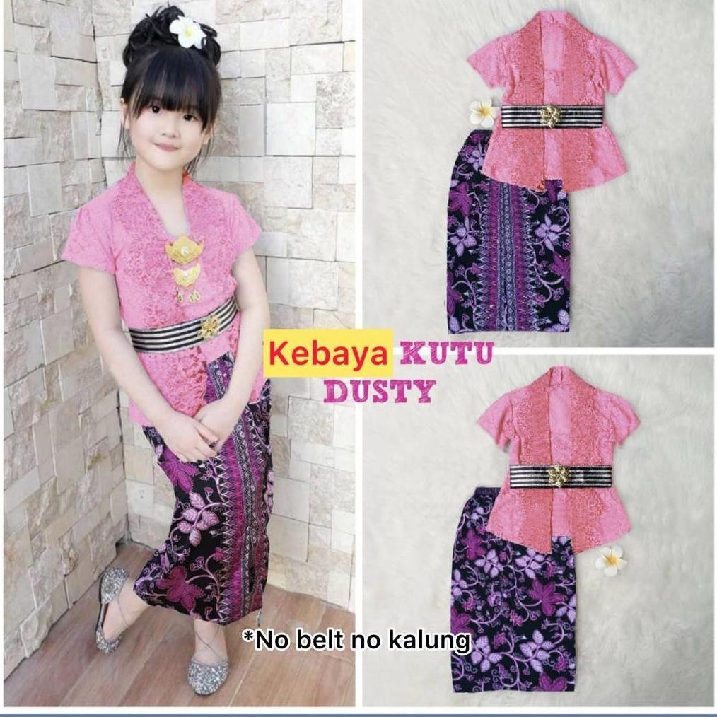 Grosir Kebaya Anak Perempuan Modern Tk Sd Baju Adat Anak Cewek Umur 5-13 Tahun Seragam Kartini Sekol