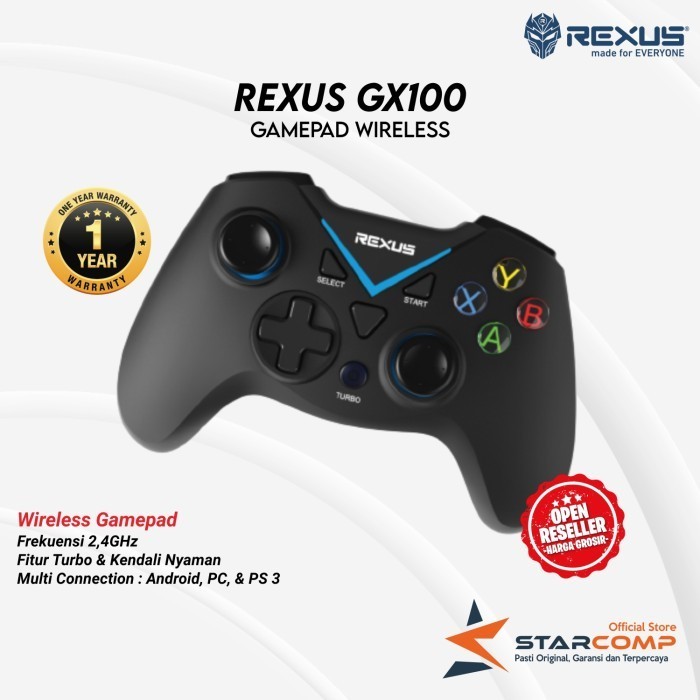 Gamepad Rexus Gladius Gx100 Wireless Gx 100