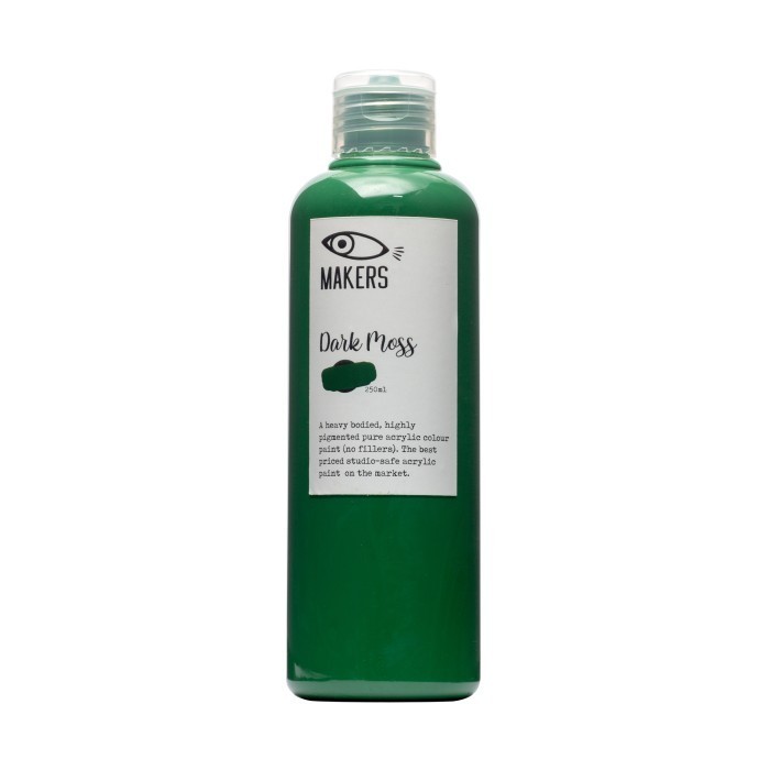 

Dark Moss Acrylic Paint 250Ml