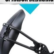 Mudguard Spakbor Kolong Belakang Ahan Lumpur Motor Vixion Ninja Megapro Cbr 125 250 - Mudguard