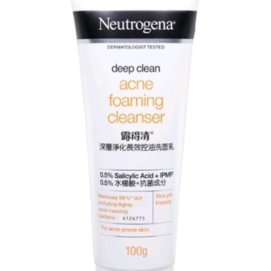 Neutrogena Deep Clean Acne Foang Cleanser 100Ml