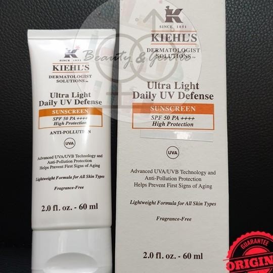 Kiehls Ultra Light Daily Uv Defense Sunscreen Sunblo 30Ml 60Ml
