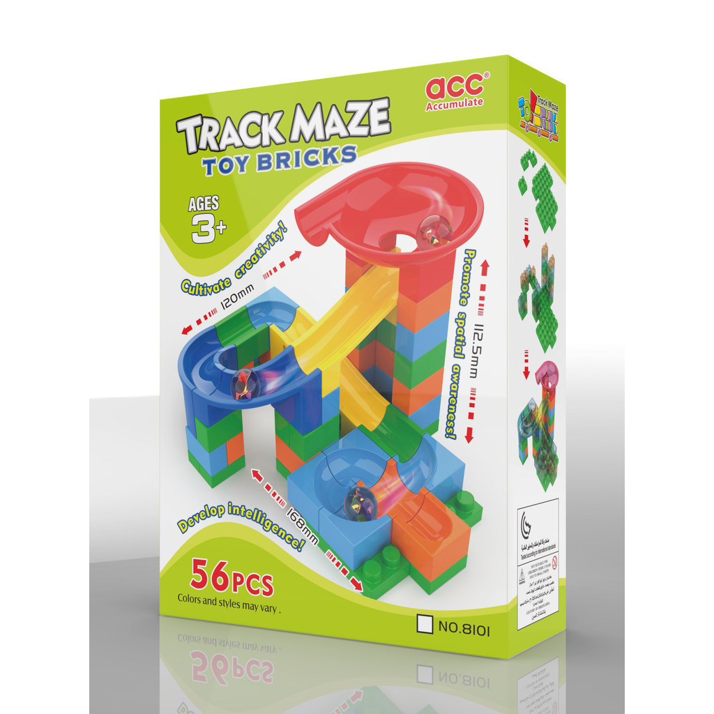 

Gramedia-Kukiko Track Maze Bricks 8101 (56 Pcs)