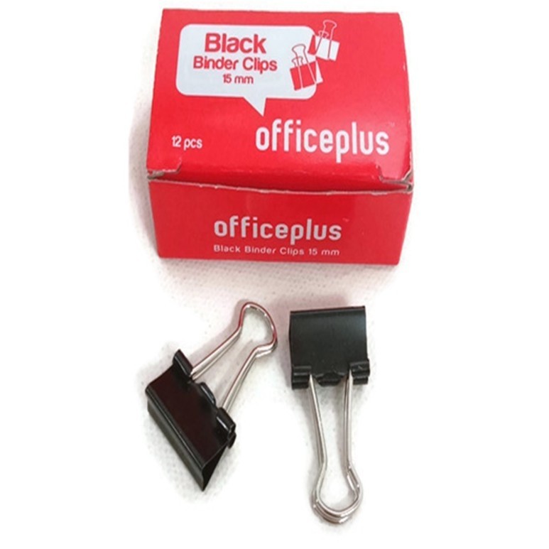 

Gramedia-Office-P Binderclip 15 Black Op-Bc15Blk