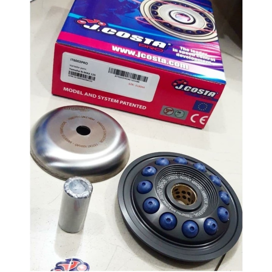 RUMAH ROLLER PULLEY VARIATOR JCOSTA YAMAHA NMAX 150 AEROX 155 ORIGINAL TERMURAH