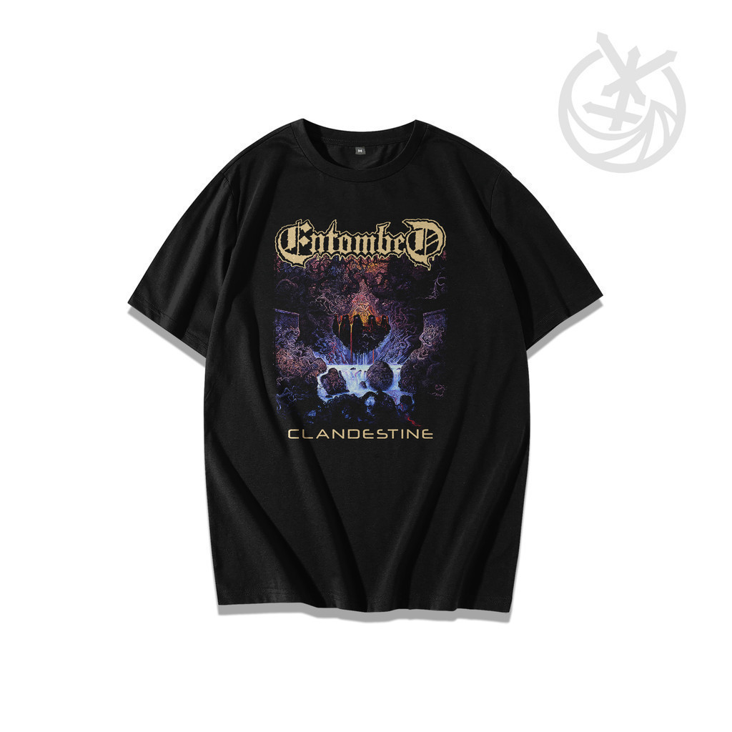 Kaos pria keren terbaru| Kaos pria distro keren| Baju pria distro| KAOS DEATH METAL ENTOMBED 1224