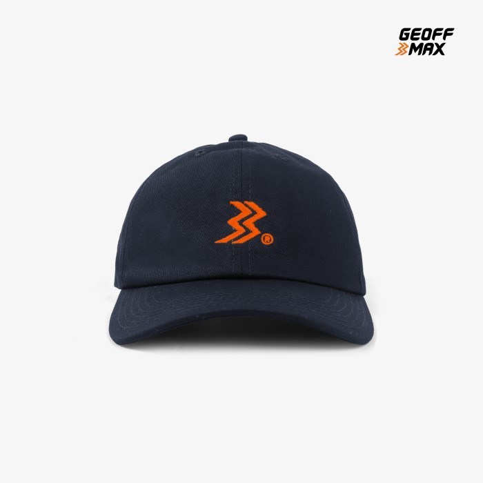 Geoff Max Official - Abstrain Navy Polo Cap Topi Pria