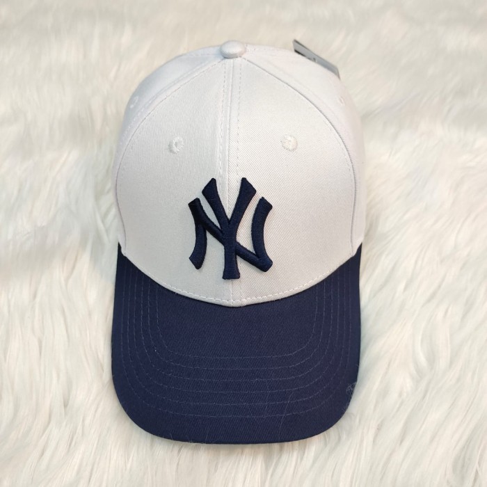 G-752 Topi Ny Mlb Classic White Navy
