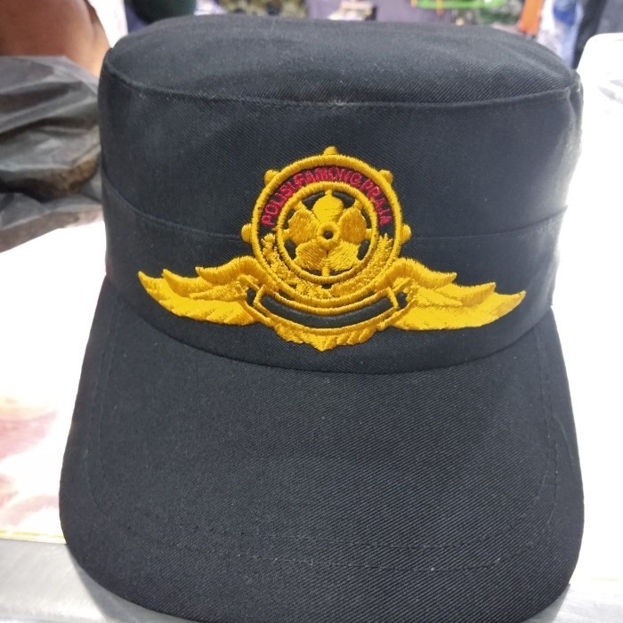 Topi Komando Pol Pp Wing Hitam5