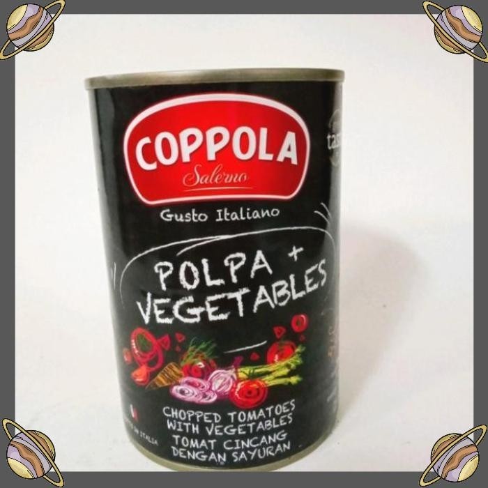 

[CLS] CHOPPED TOMATOES VEGETABLE /COPPOLA SALERNO POLPA VEGETABLE 400 GR