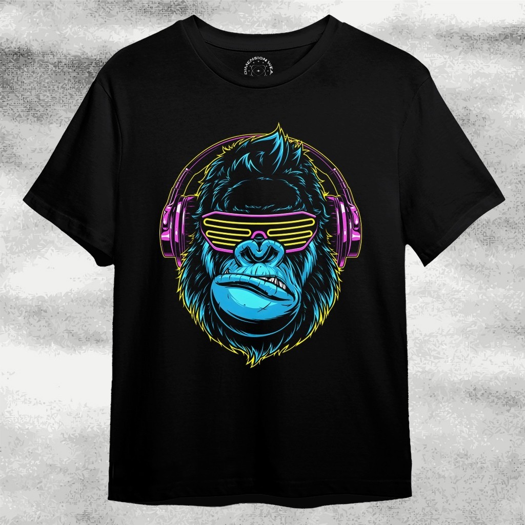 3DimensionWear - Kaos Distro Premium Original 3D Gorilla swag - Gorilla swagn - DT0122