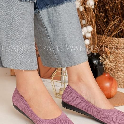 Gratica Sepatu Wanita Flat Shoes Rajut Marion 92