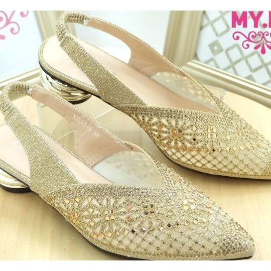 Sepatu Wanita Flat Shoes Pesta Balnani