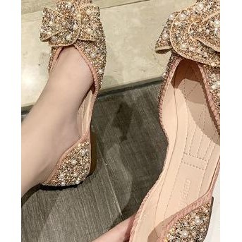 Sepatu Pesta Flat Shoes Blink Couple Ibu Dan Anak /Sepatu Dewasa