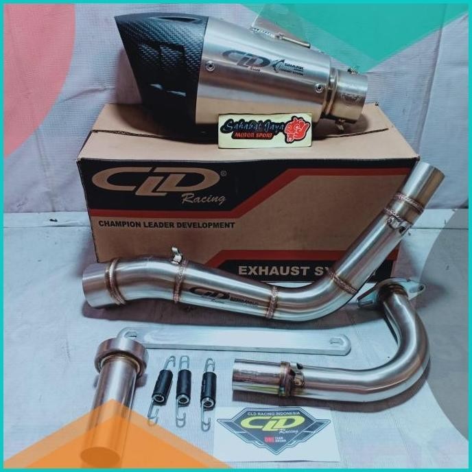 Knalpot Shark CLD RACING Beat Karbu Fi Scoopy Karbu Fi Vario 110 Fi 8J