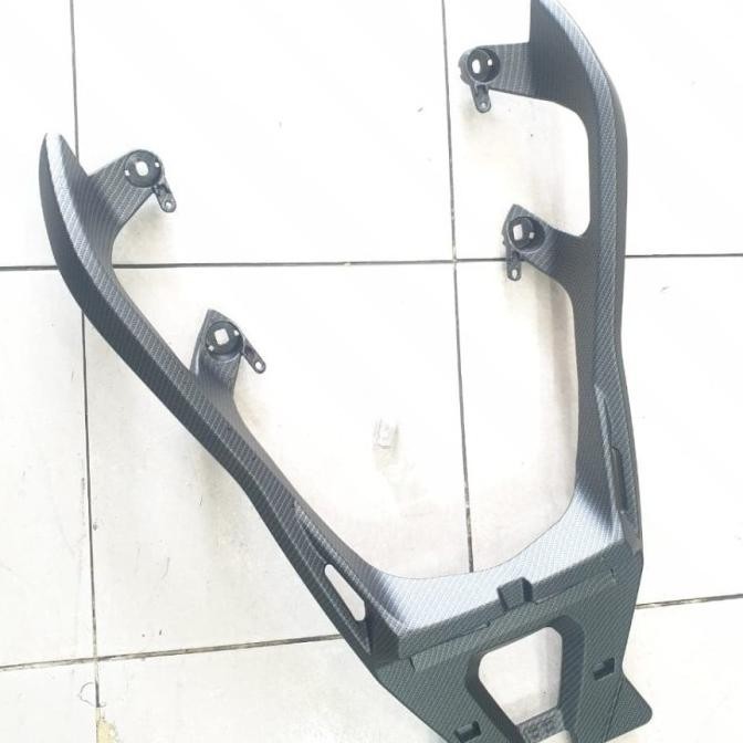 Box Top Box Motor Xmax-250 Paketan Bracket Carbon + Box Shad 39 Pnp