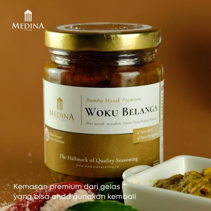 

Bumbu Instan Woku Belanga Premium (250gr) - Medina Catering JS