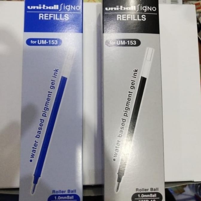 

refills isi ulang pulpen uniball signo for um-153 original roller ball
