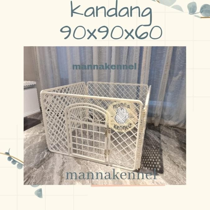 basic star fence kandang pager tidur anjing kelinci smart fence