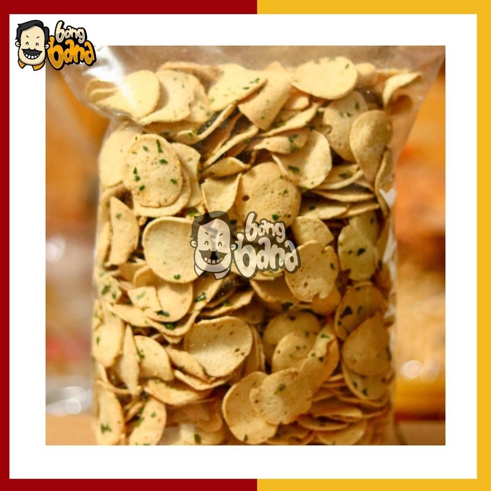 

fx-45 Basreng Koin Cikruh Pedas Daun Jeruk Keripik Bang Bana Kemasan 1 kg Murah