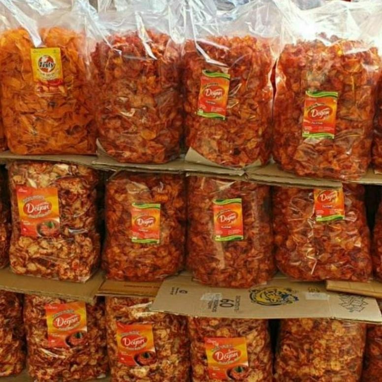

GTU-712 KERIPIK SINGKONG BALADO BASAH 1 KG Termurah