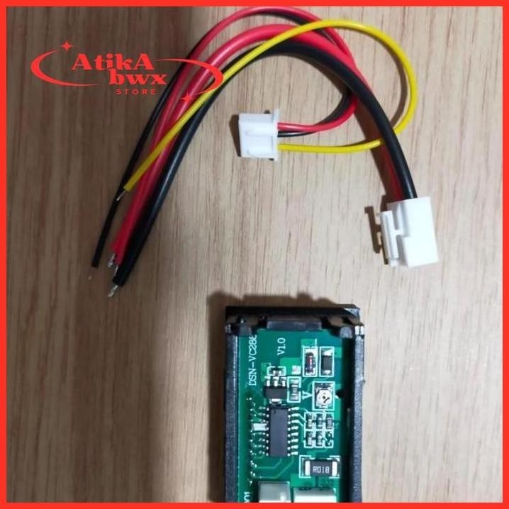 Ampere Voltmeter 12V DC Frame Atikah_bwx