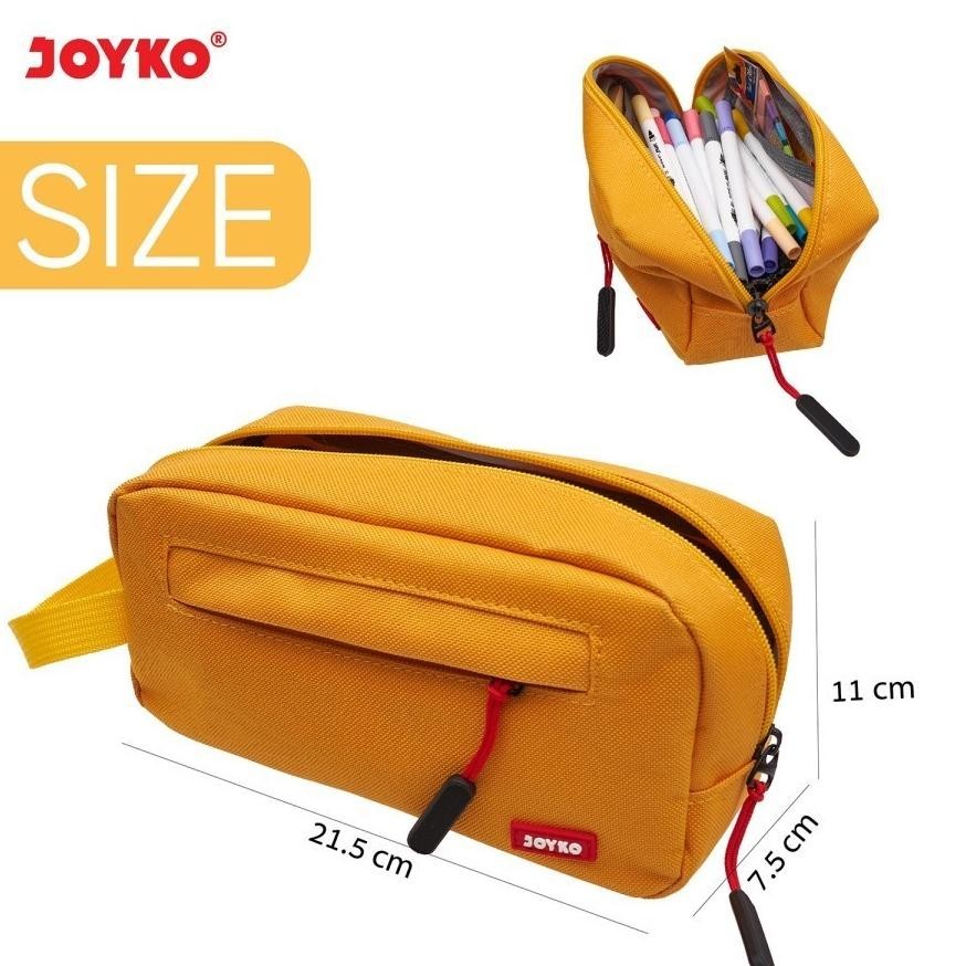 

Ter-98 Joyko Pencil Case Pc-5015 Kotak Tempat Pensil Big Storage Bahan Kain Berkualitas Big Sale