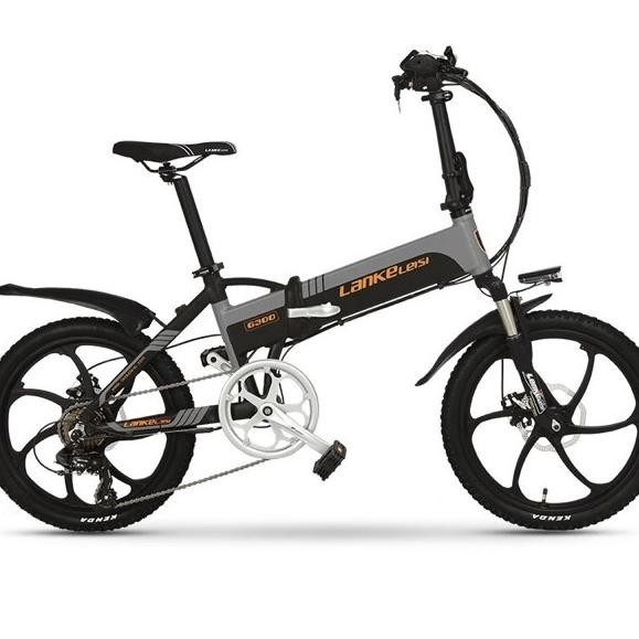 PROMOOO SEPEDA LIPAT LANKELEISI ELEKTRIK G300 ELECTRIC LISTRIK SAMA G660 PUTIH