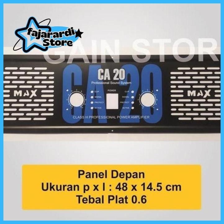 PLAT PANEL POWER CA 20 BAHAN TEBAL fajarardi085