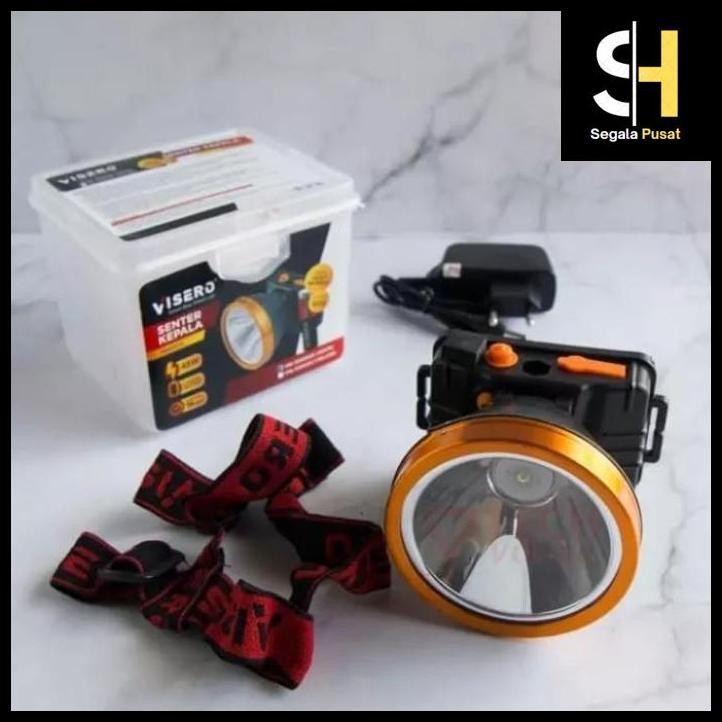 Senter Kepala 45WATT VISERO (WARNA PUTIH) segalapusat_1