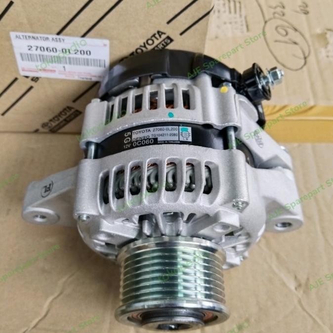 Alternator Dinamo Ampere Assy Fortuner Hilux Diesel 2016+ 27060-0L200