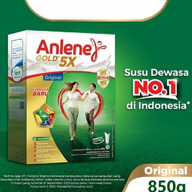 Anlene Gold Plus Original 900gr Original Susu Bubuk Dewasa 900 gr gram