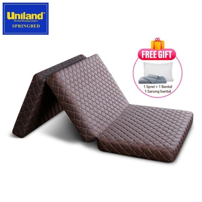 Uniland Somni Kasur Lipat Tiga 90x180 - Busa / Gulung / Lantai Piknik ,