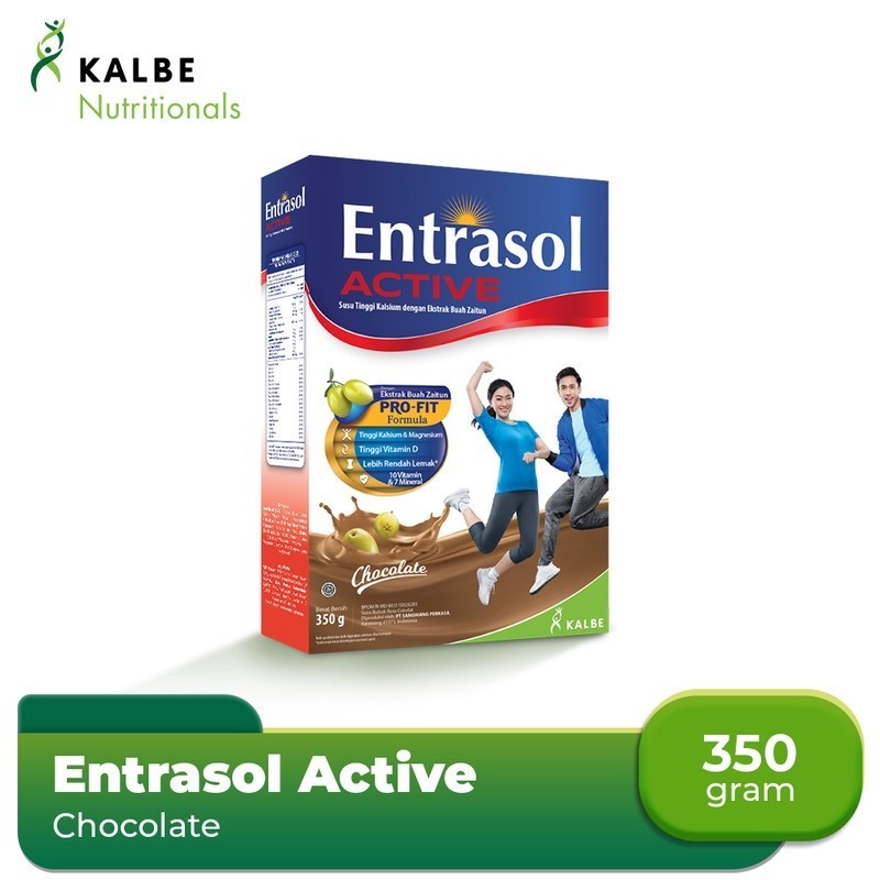 

Entrasol Active Chocolate 340gr