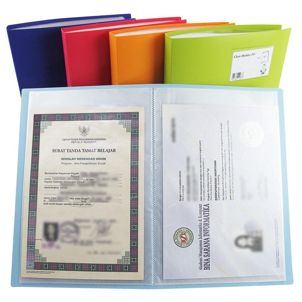 

SPECIAL EAGLE Dokumen Keeper F4 (FOLIO) 60 Pocket / Map Dokumen / Clear Holder / Document Keeper / Display Book E 320 gd-5