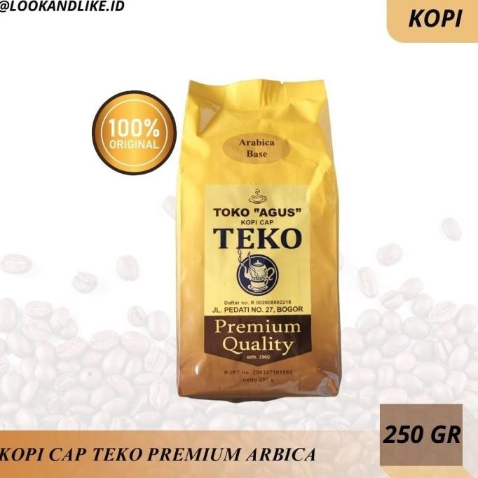 

Kopi Bubuk Cap Teko "Toko Agus" Super Premium Arabica Base