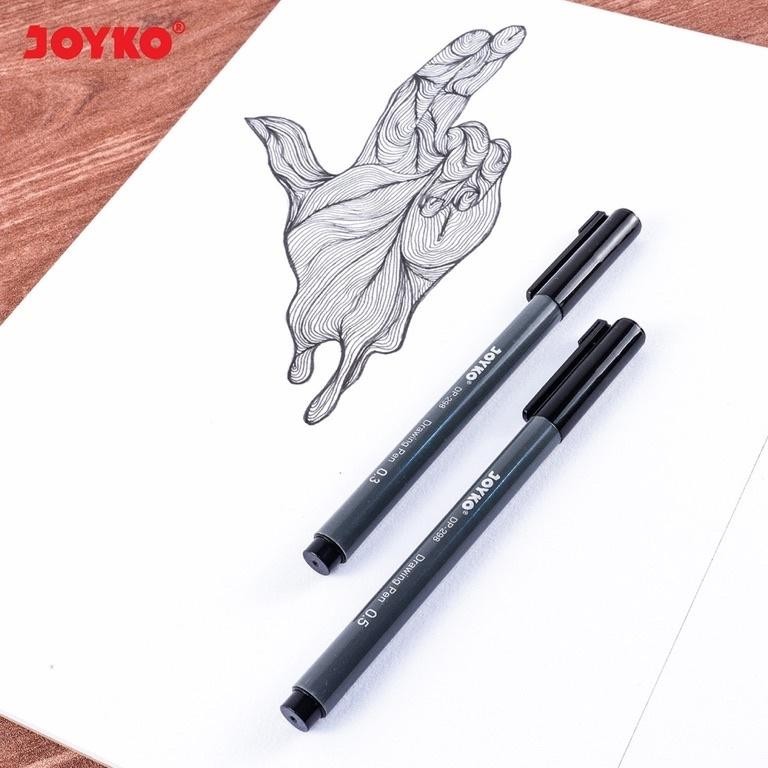 

Spesial Drawing Pen Pena Gambar Joyko Dp-298S 1 Set 6 Pcs Garansi