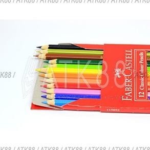 

8.8 Pensil Warna Faber-Castell 12 Classic Colour Pencils (#115852) Garansi