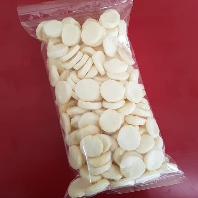 

KERUPUK IKAN KEMPLANG MINI PALEMBANG / KRUPUK KEMPLANG MINI TENGIRI / KRUPUK AMPLANG IKAN ASLI