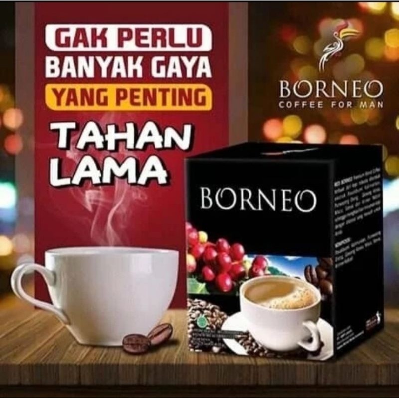 

Kopi Borneo paket 2 sachet