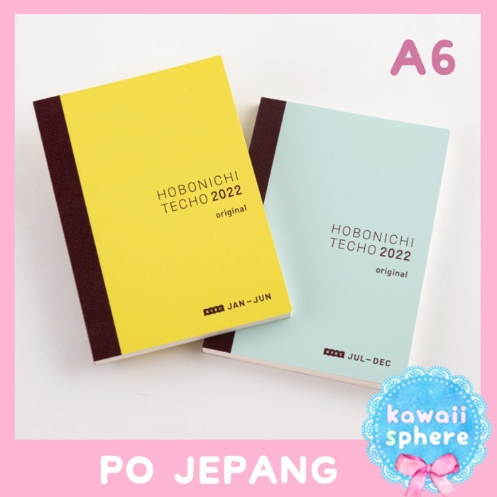 

Hobonichi Techo 2022 A6 Avec Set 2 Books Hobonichi 2022