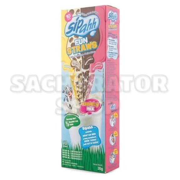 

Sipahh Sedotan Minuman Susu Aneka Rasa Sipahh Milk Fun Staws Flavored