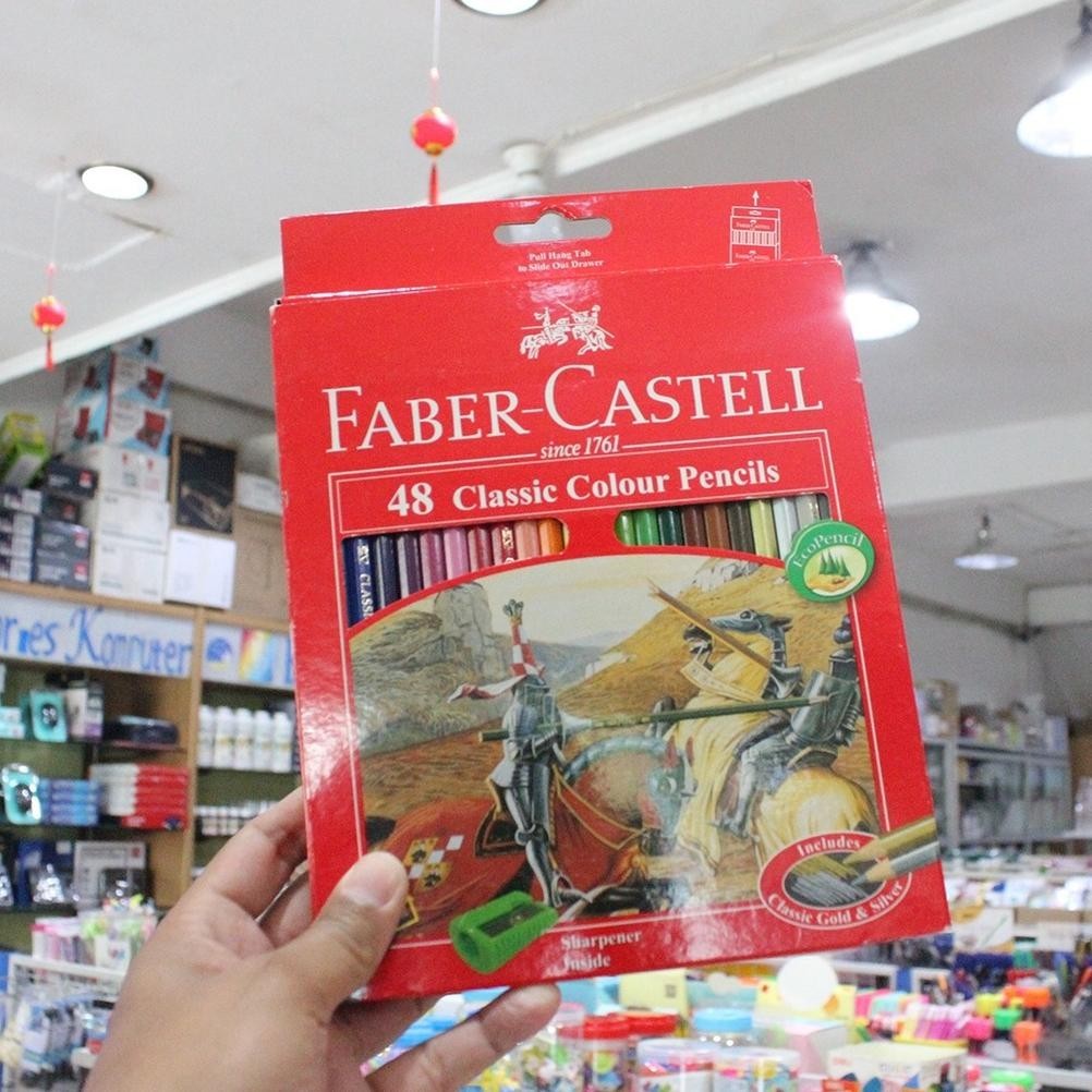 

Siap Kirim Faber Castell - Pensil Warna Classic Colour Dwl-49